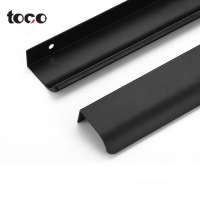 TOCO Popular Aluminum Profile Aluminium Alloy Golden Alu Door Kitchen Accessories Handle